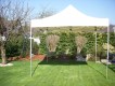 Ziehpavillion creme 3m x 3m