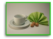 Kaffeetasse classisch mit Untertasse